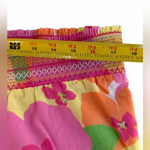 Lilly Pulitzer Womens Floral Lounge Pants- Lg, wide leg GC🩷 Cotton SPRING sale - Picture 5 of 14